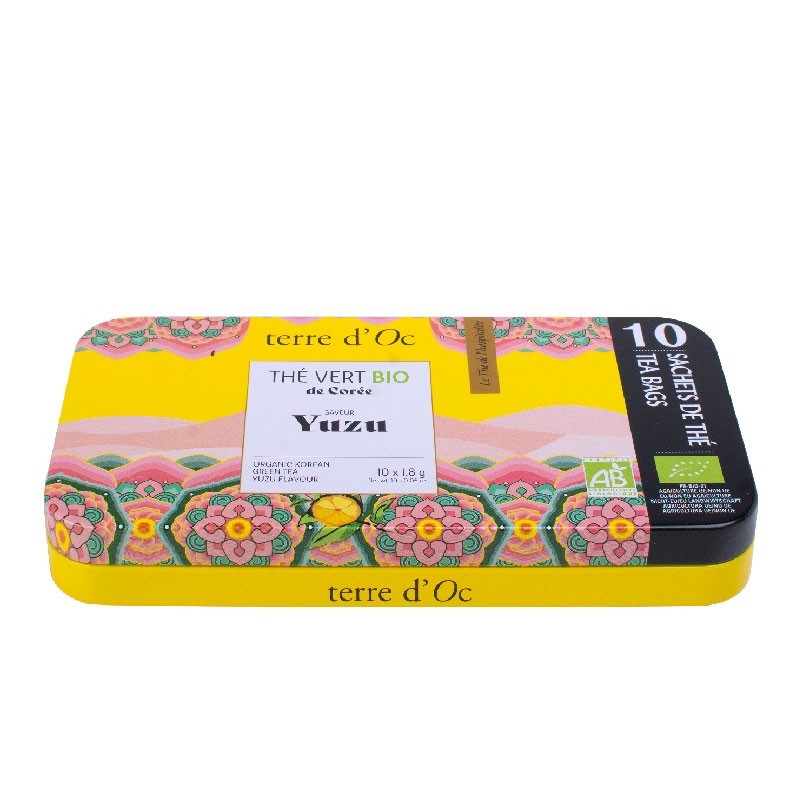 Organic Yuzu green tea nomad box