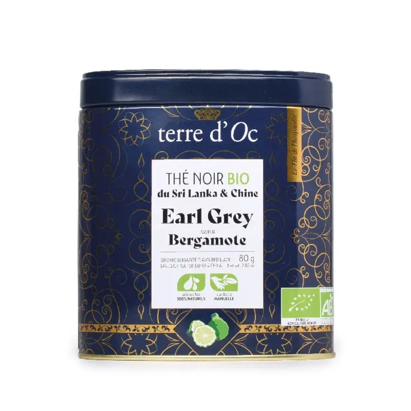 Organic Earl grey black tea