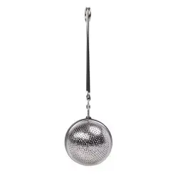 Ball strainer spoon