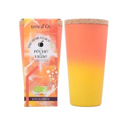 Organic iced black tea with...