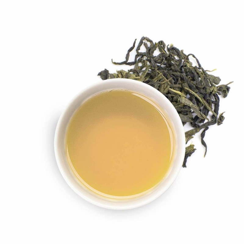 Organic green tea with...