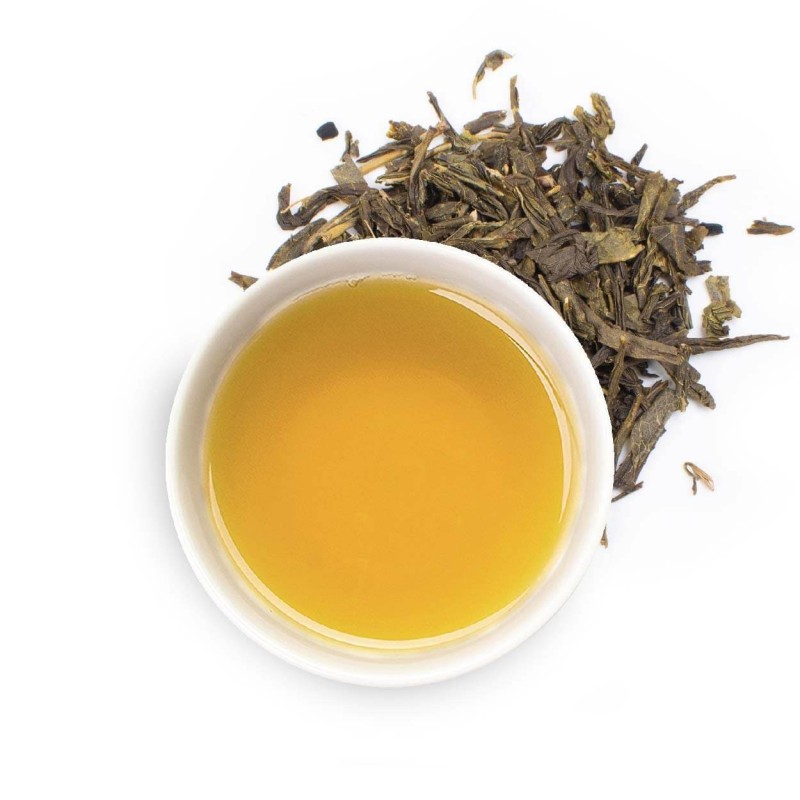 Organic green tea with...
