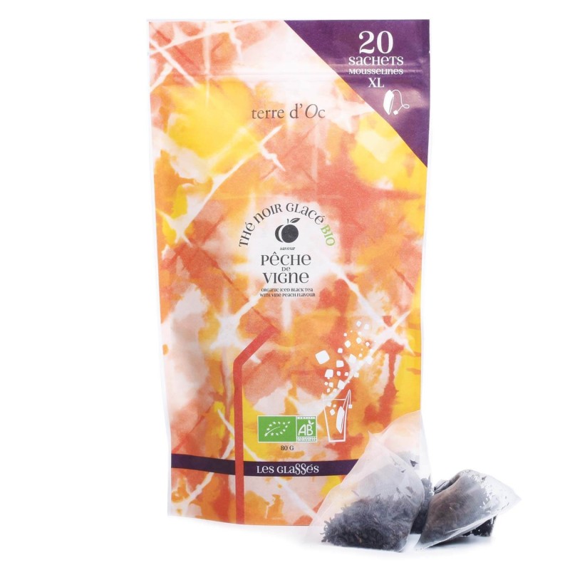 Thé noir glacé bio 20 SACHETS