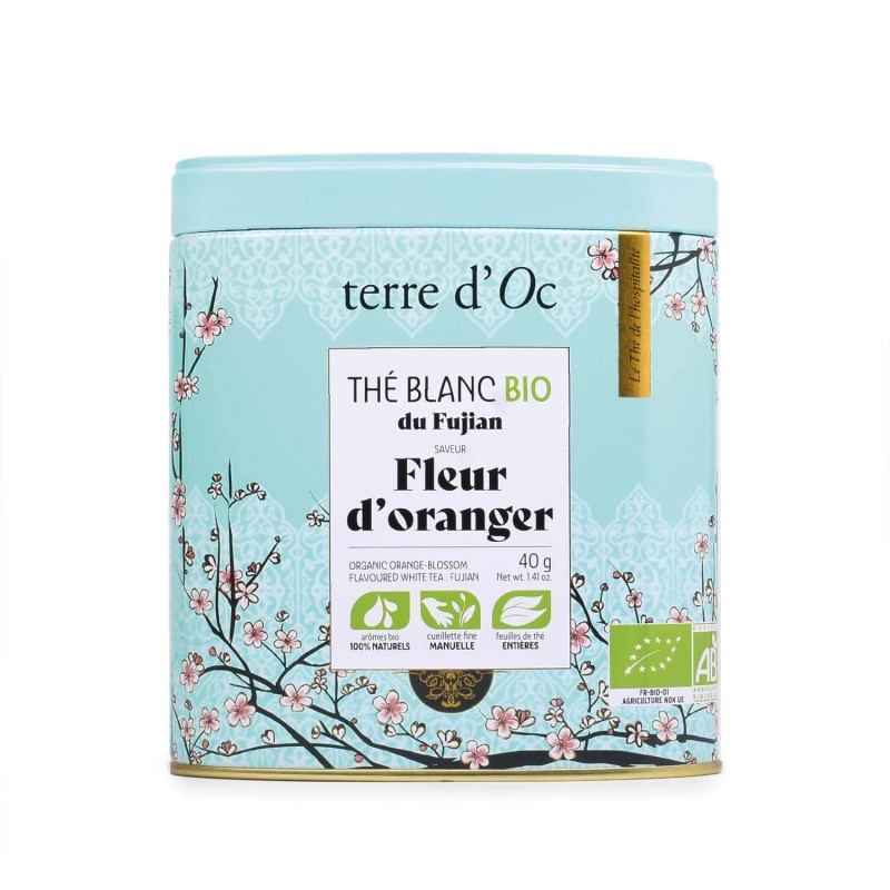 Thé Blanc aromatisé- N°366 - Blanc d'Oranger