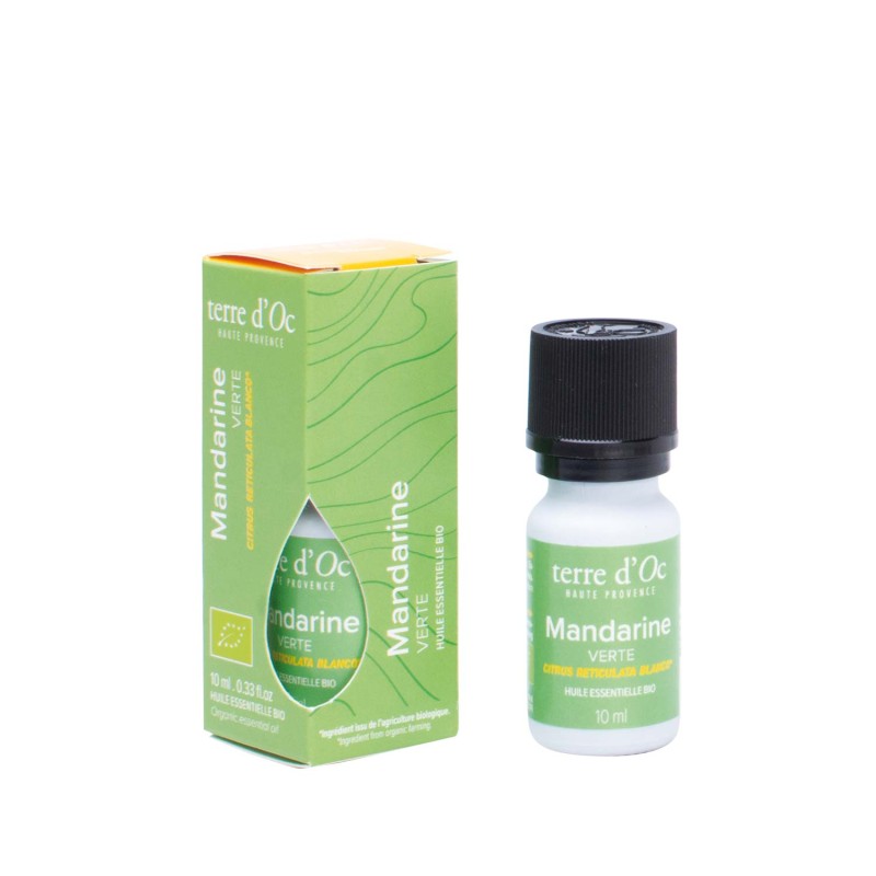 Green Mandarin organic essential oil
