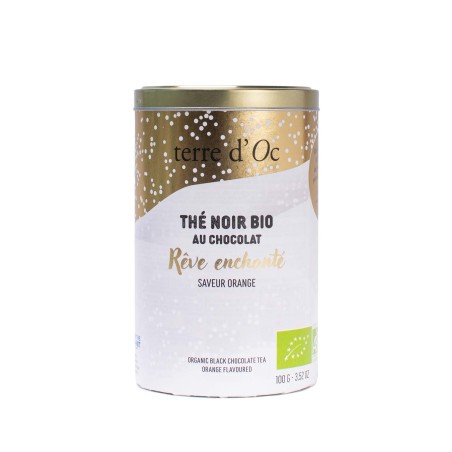 Rêve enchanté<span>Thé noir bio au chocolat saveur orange</span>