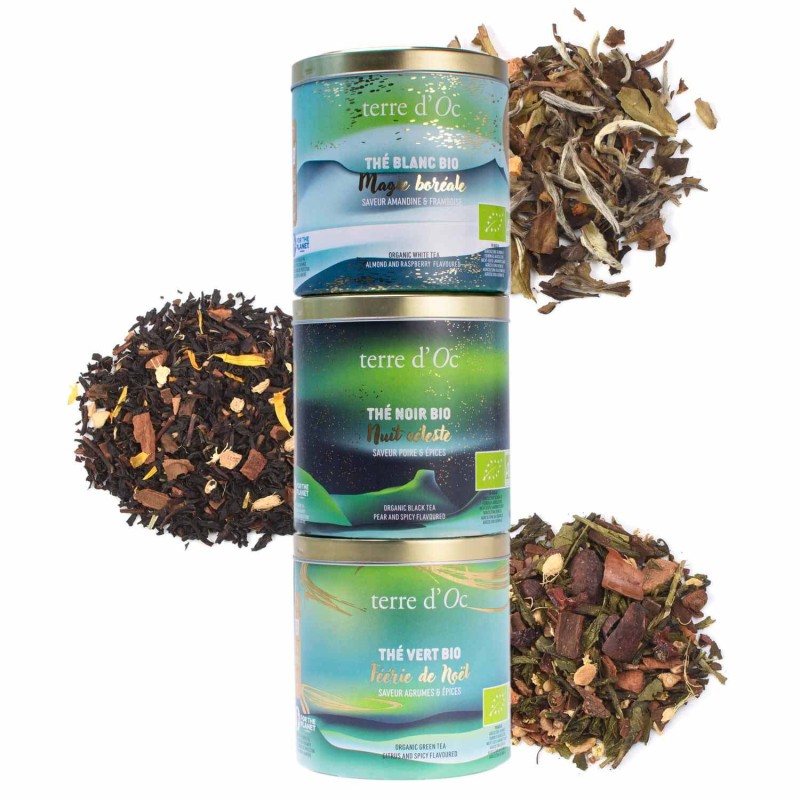 Bundle 3 organic christmas tea