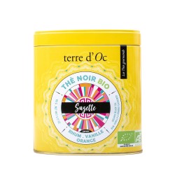 Organic black tea – Rum, vanilla & orange flavoured<span>SUZETTE</span>