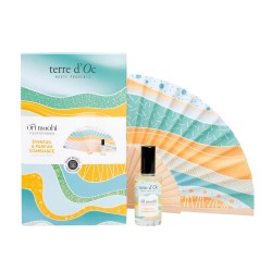 Coffret éventail & parfum d'ambiance<span>ORI MAOHI fleur de Monoï</span>