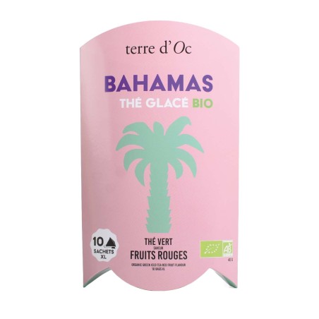 Fruits rouges<span>Bahamas thé vert glacé bio</span>