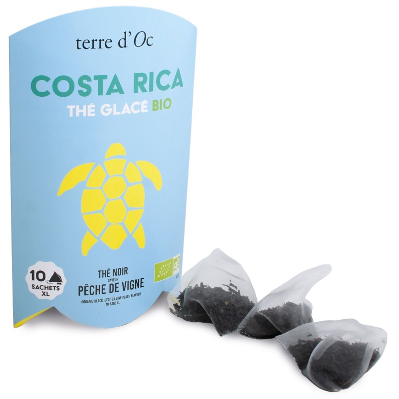 Black tea vine peach flavor