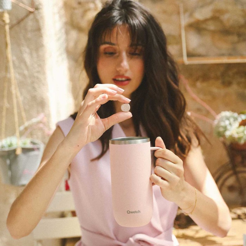 Rose pastel Cold cup