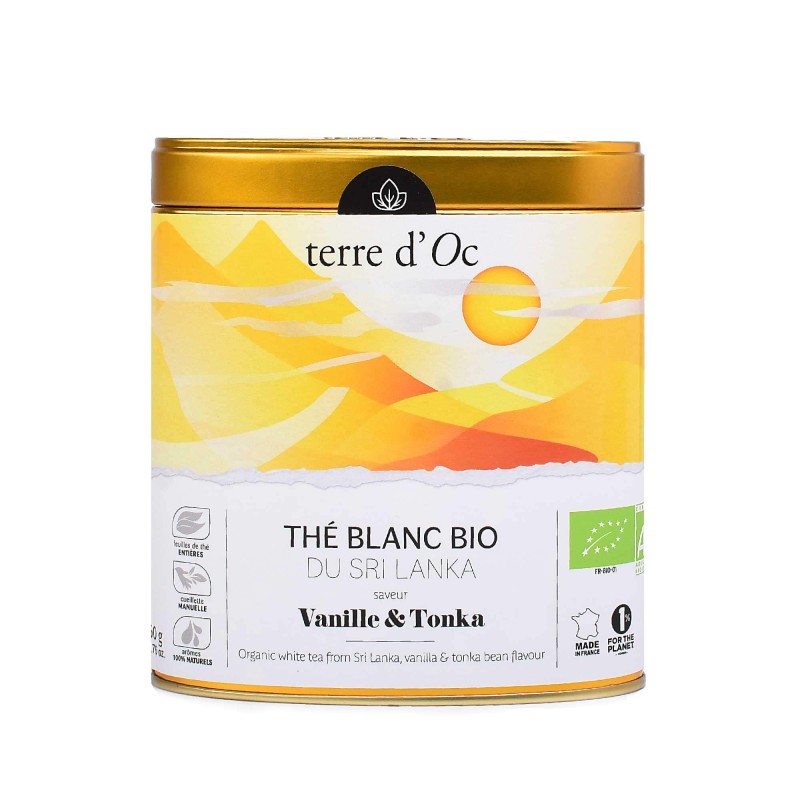Organic white tea – vanilla...