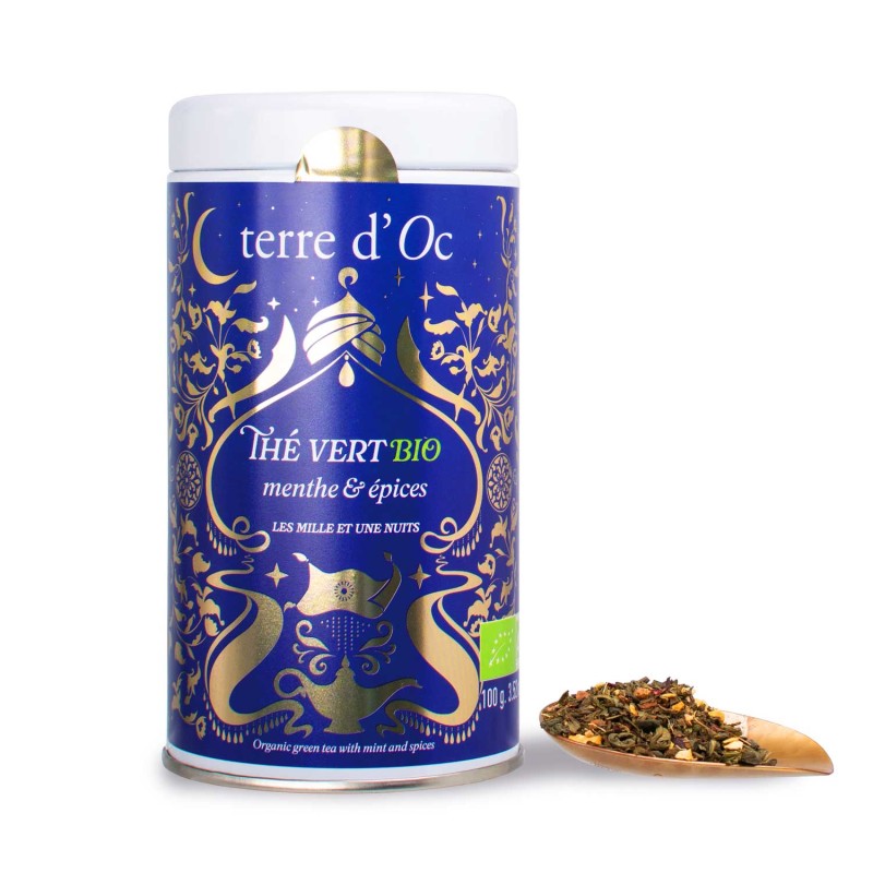 Organic Christmas green tea