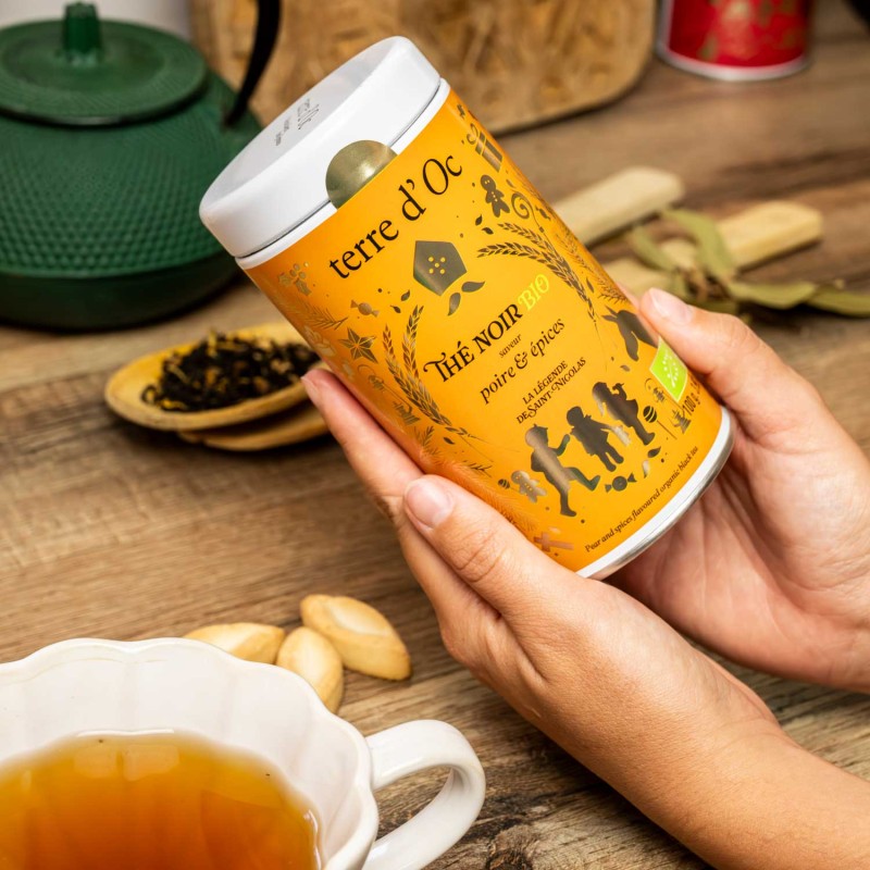 Organic black tea of...