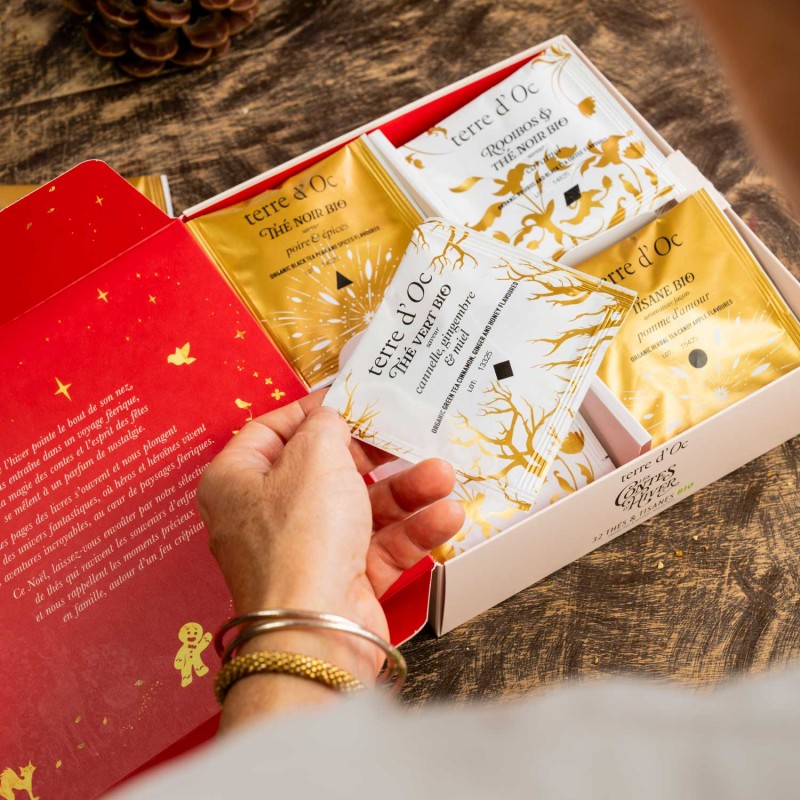 Coffret de thés et tisanes...