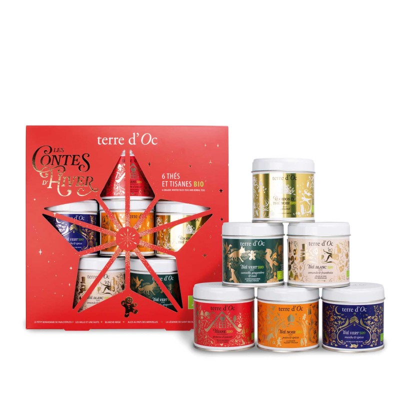 Box 6 organic Christmas teas