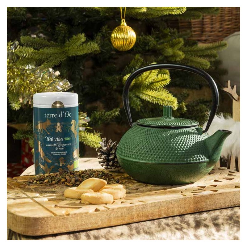 Organic Christmas green tea
