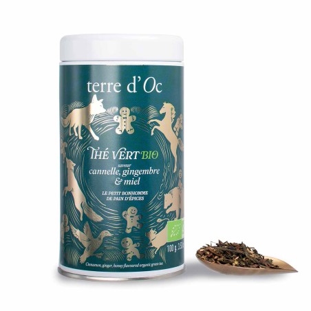 Thé vert bio de Noël