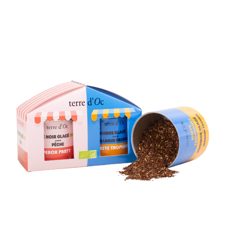 Duo de thés glacés bio en vrac