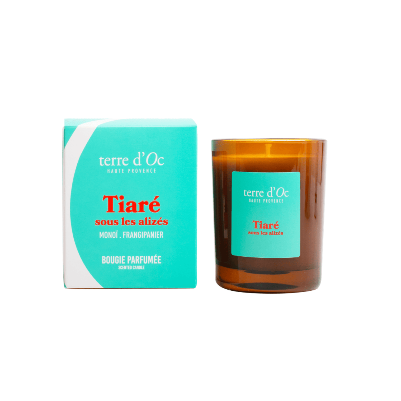 Bougie parfumée Tiaré sous...