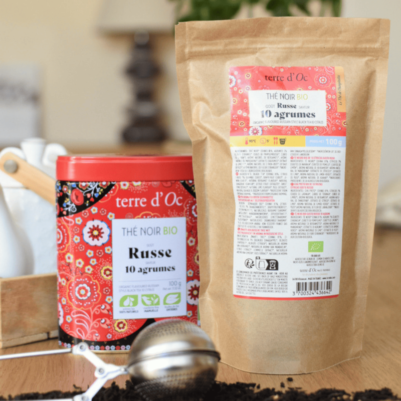 Goût russe saveur 10 agrumes