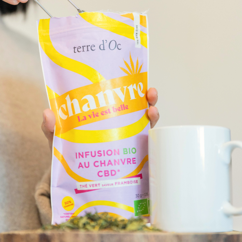 Organic hemp CBD infusion
