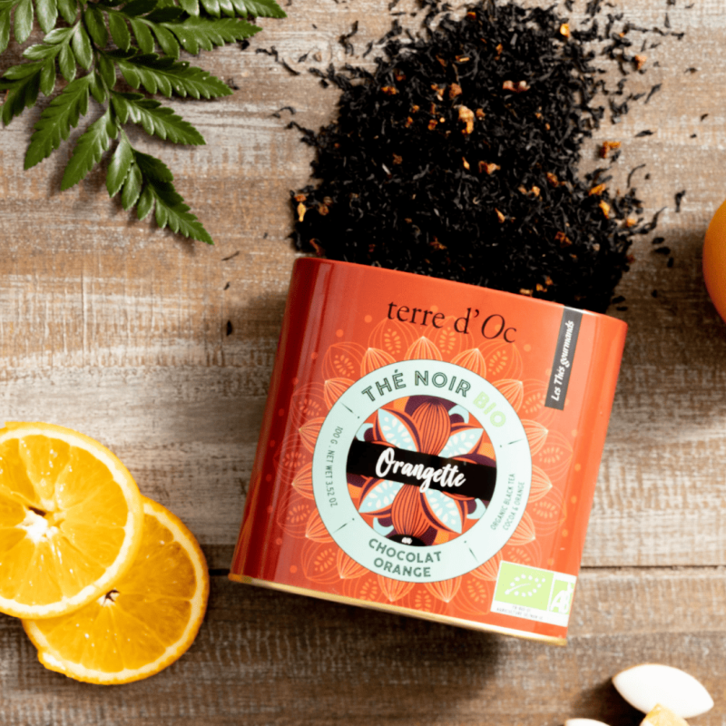 Organic black tea with...