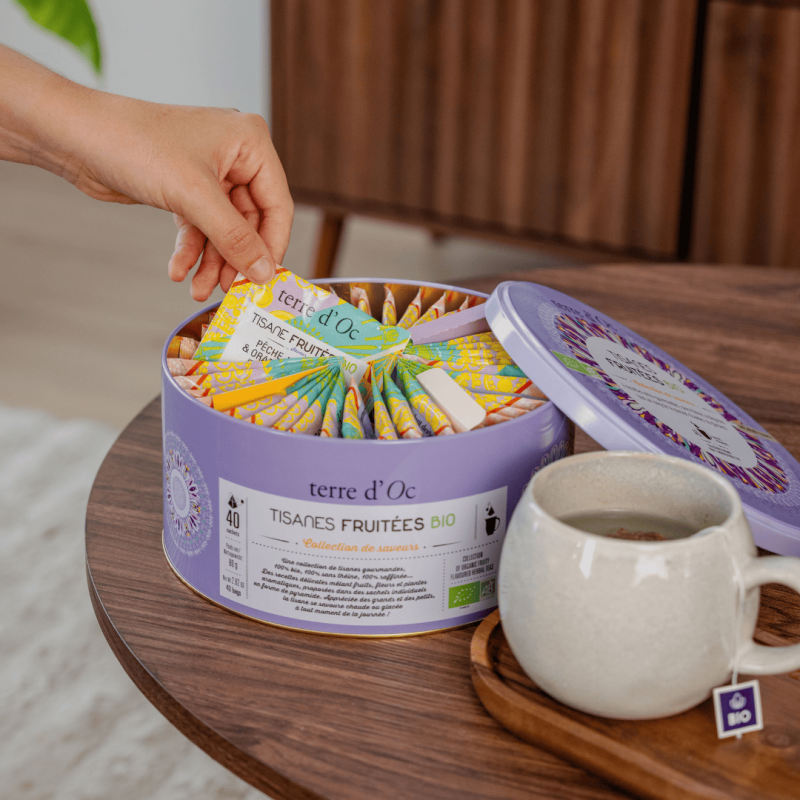 Coffret de jolies tisanes...