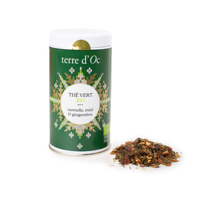 Organic Christmas green tea