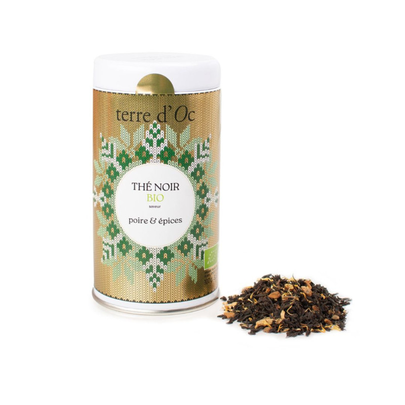 Organic black tea of Christmas