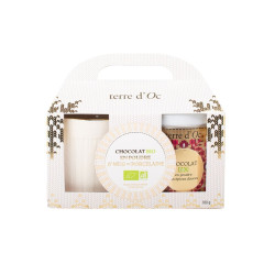 Chocolat bio en poudre & mug
