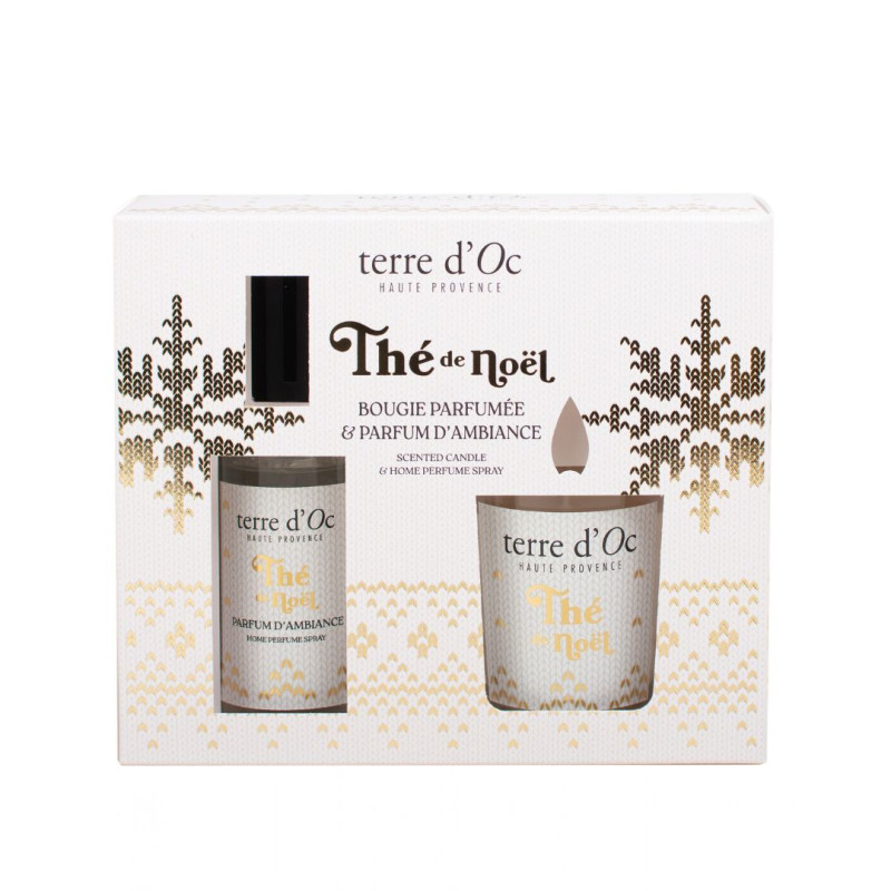 Candle & Home Fragrance Duo – “Christmas Tea” Scent