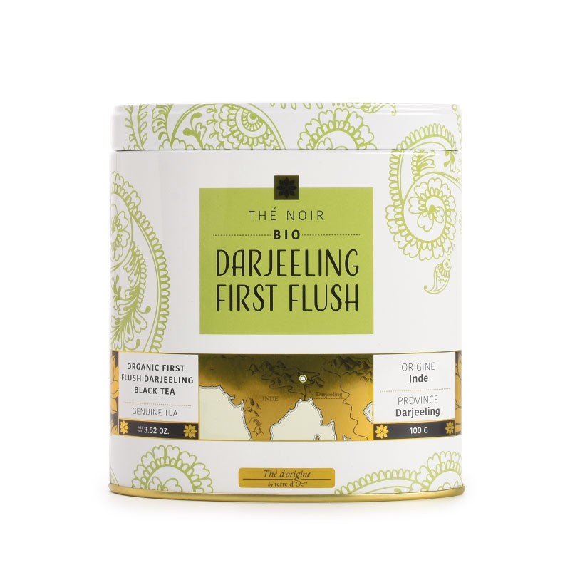 Organic black tea darjeeling first flush