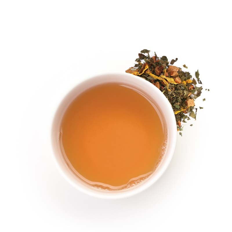 Organic fruity herbal tea