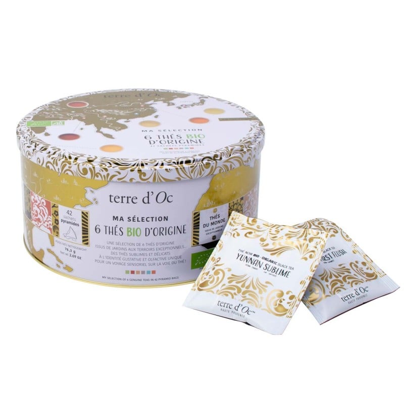 Coffret 42 sachets de thés...