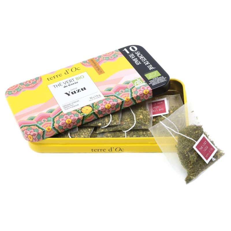 Organic Yuzu green tea