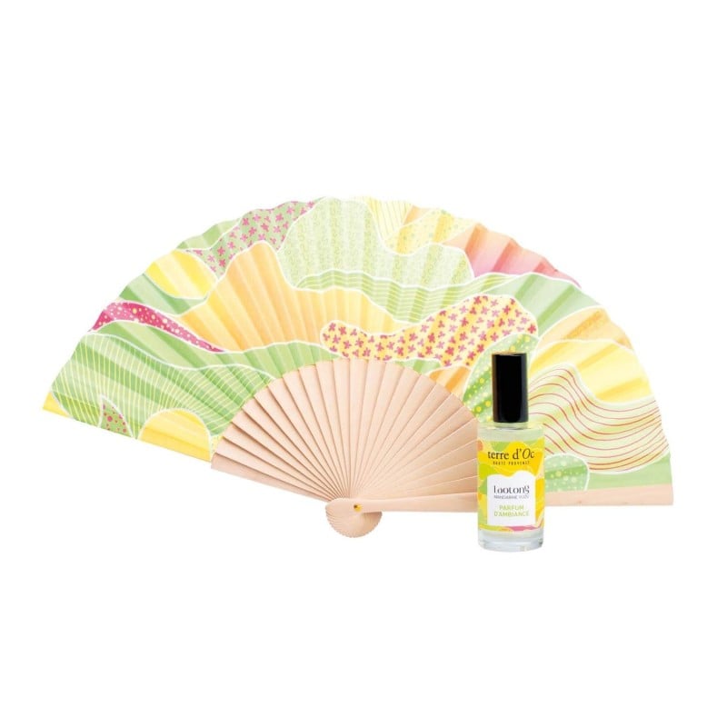 Éventail & parfum Mandarine...
