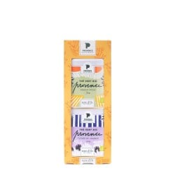 Duo of peach and lavender teas