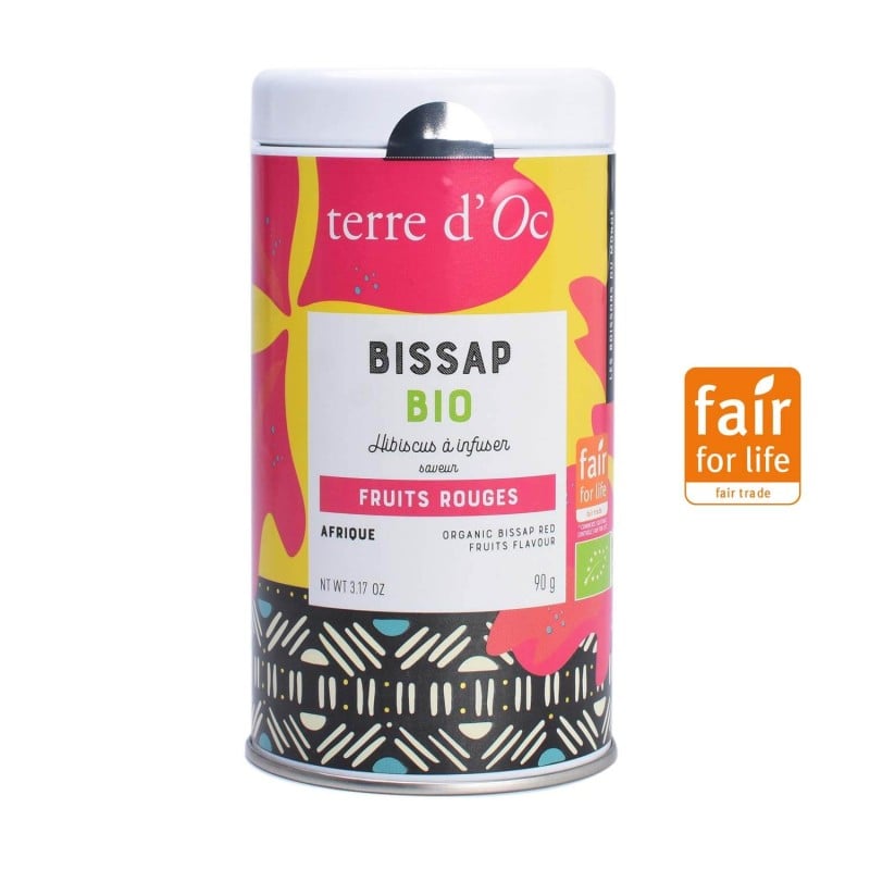 Organic bissap red fruit