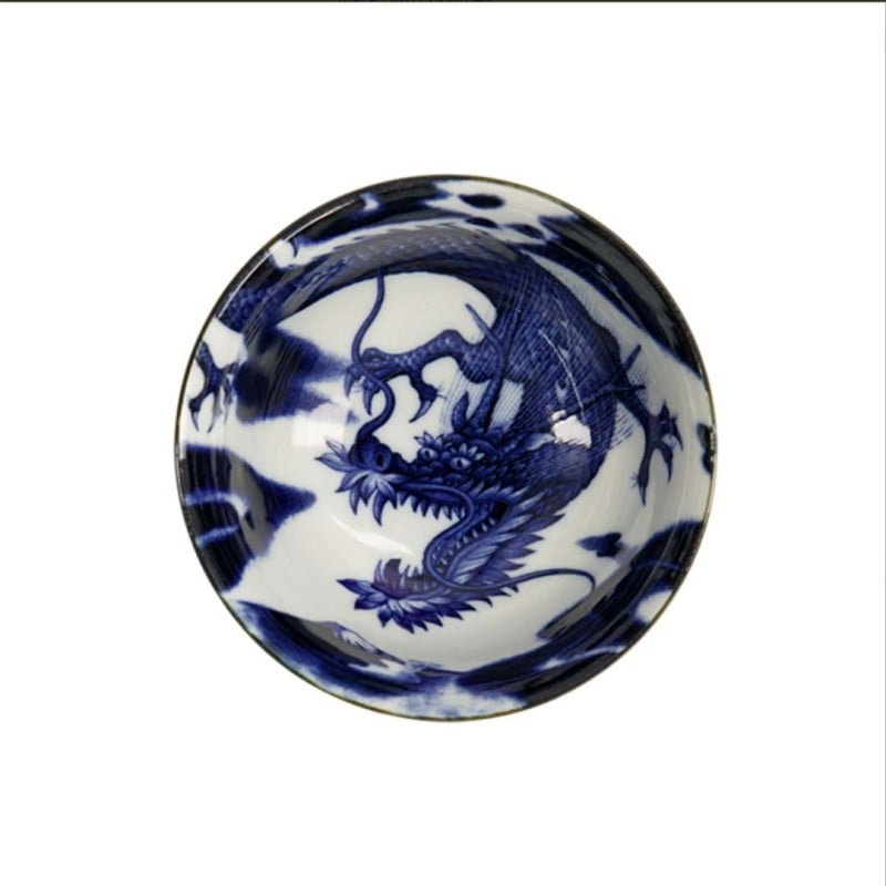 Dragon tea bowl