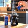 Utilisation concentré parfum Nature après la pluie dans brûle-parfum