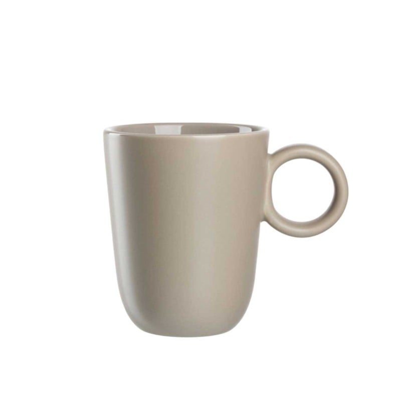 Leonardo beige ceramic mug
