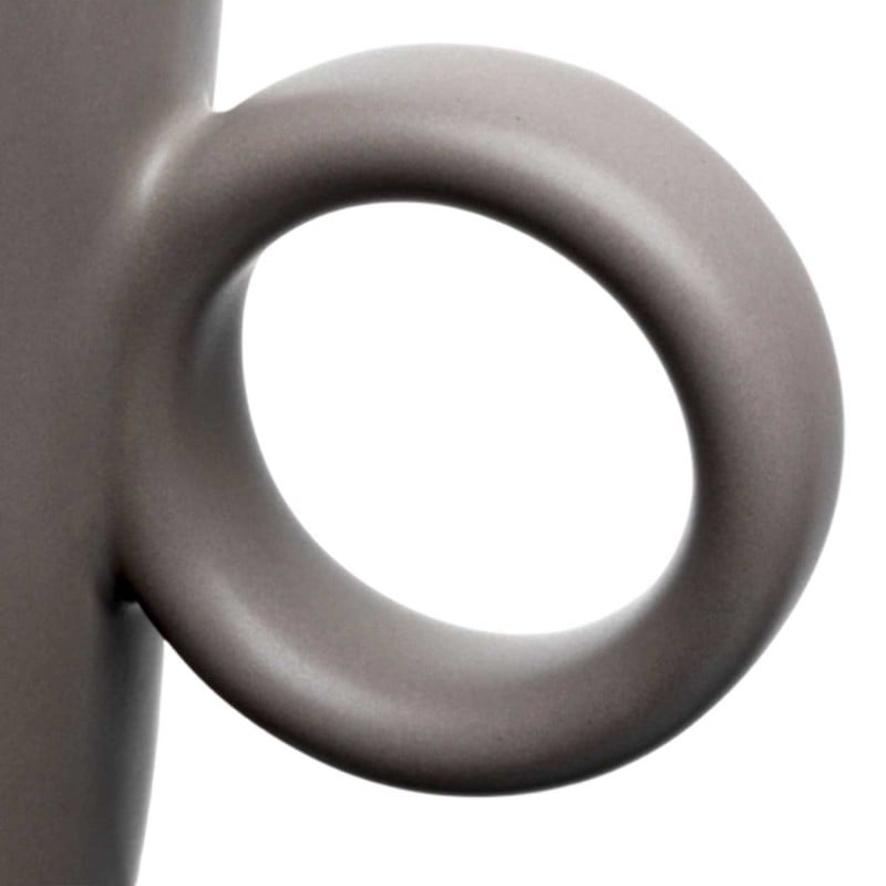 Leonardo taupe ceramic mug