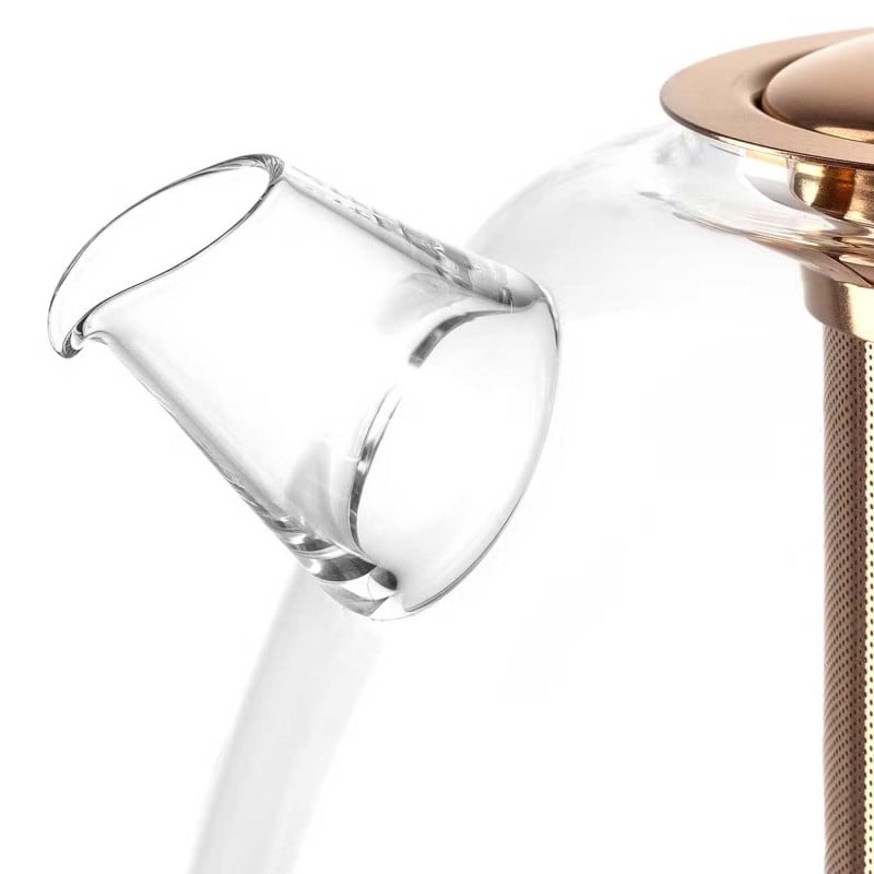 Théière en verre Leonardo