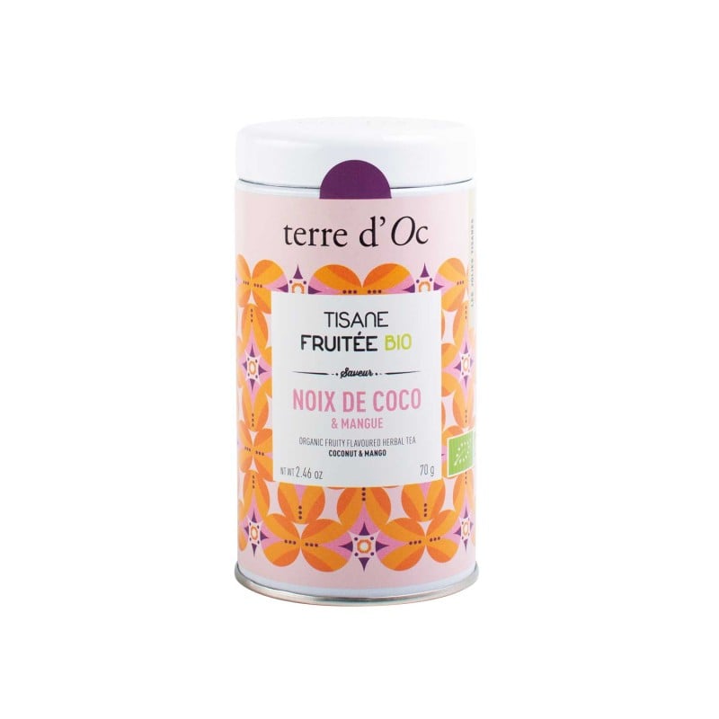 Organic fruity herbal tea