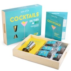 Organic tea cocktails