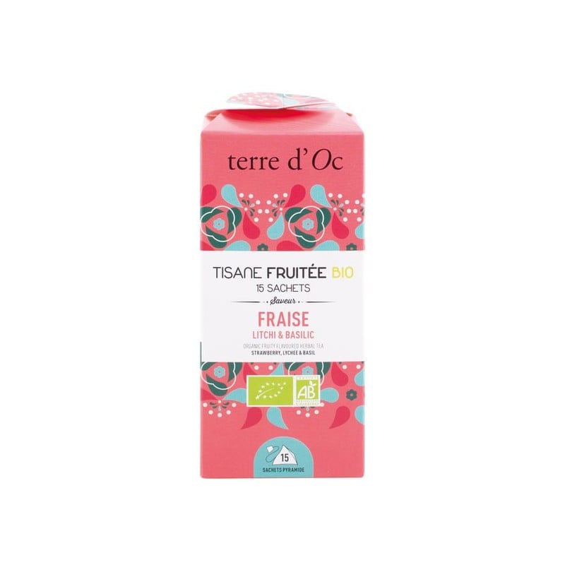 Fraise litchi & basilic