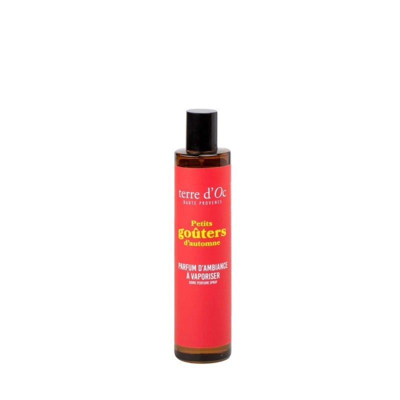 Parfum d'ambiance naturel Petits goûters d'automne Terre d'Oc 100ml édition limitée