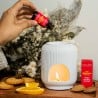 Utilisation concentré parfum Petits goûters d'automne dans brûle-parfum
